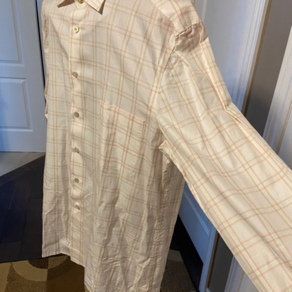 Kiton Men's Button Front Dress Shirt Sx XXL EUC - Picture 2 of 16